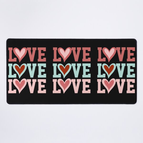 Artikelvorschau, Liebestypografie – Farbenfrohes Herzdesign zum Valentinstag entworfen und verkauft von SimoesArtistry.