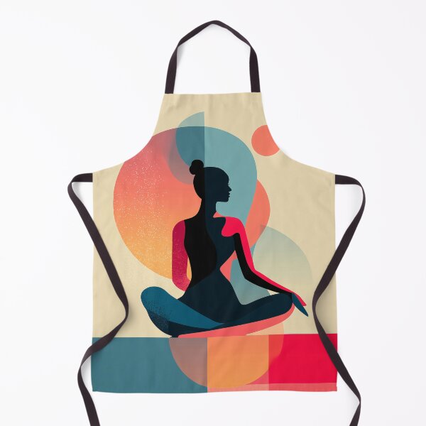 Item preview, Abstract boho Meditation Silhouette designed and sold by lautir.