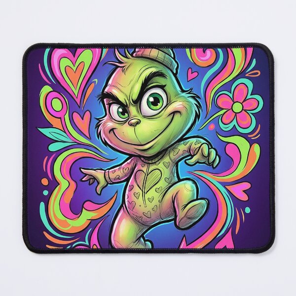 Item preview, Baby Grinch Valentine Pajama Love designed and sold by JaaGo PopLab.
