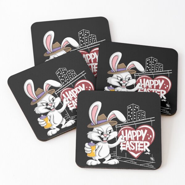 Item preview, Street Art Bunny – Happy Easter Graffiti designed and sold by NEWDESINGS12.