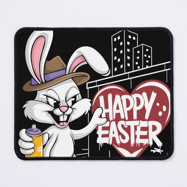 Item preview, Street Art Bunny – Happy Easter Graffiti designed and sold by NEWDESINGS12.