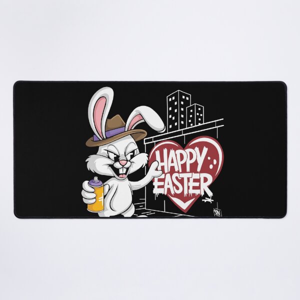 Item preview, Street Art Bunny – Happy Easter Graffiti designed and sold by NEWDESINGS12.