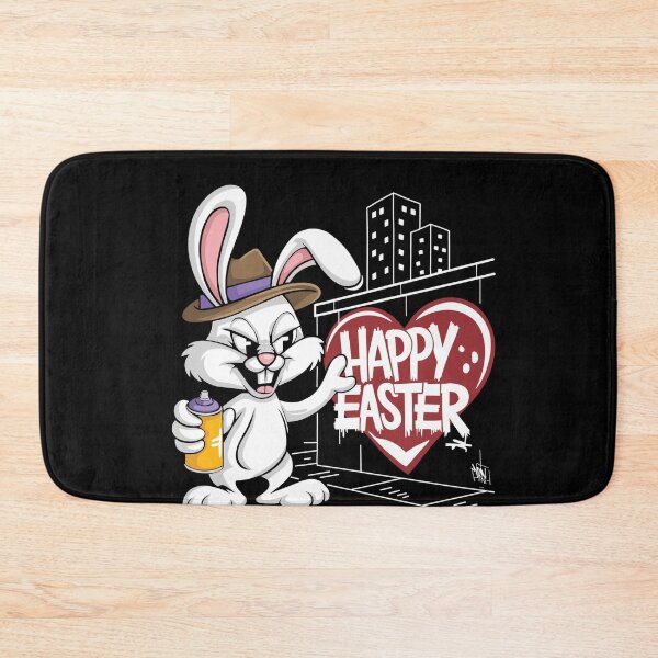 Item preview, Street Art Bunny – Happy Easter Graffiti designed and sold by NEWDESINGS12.