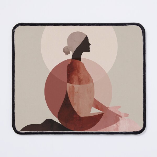 Item preview, Meditative Silhouette boho style designed and sold by lautir.