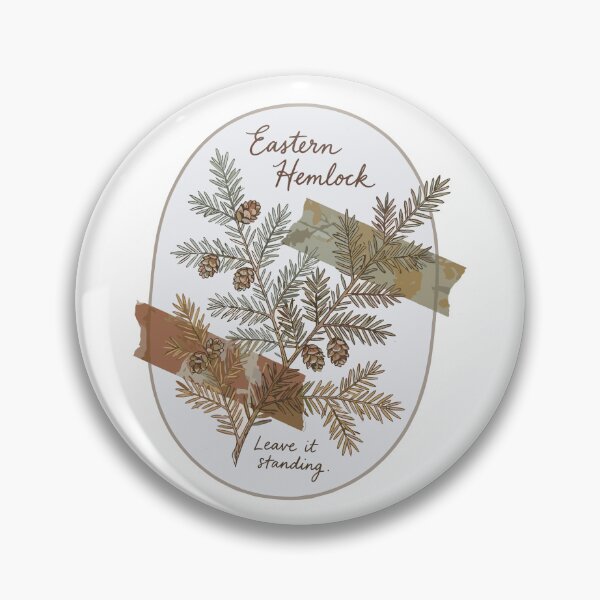 Item preview, Eastern Hemlock designed and sold by JessArty ⭐⭐⭐⭐⭐.