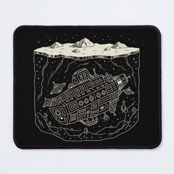 Item preview, Underground Arctic UFO Base Subterranean Mothership designed and sold by zzz888.