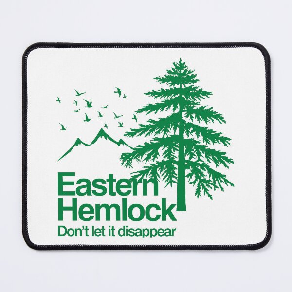 Item preview, Eastern Hemlock – Evergreen Forest Art designed and sold by JessArty ⭐⭐⭐⭐⭐.