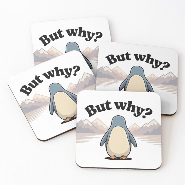 Item preview, Nihilist Penguin,But Why? designed and sold by Meryem Mamouni.
