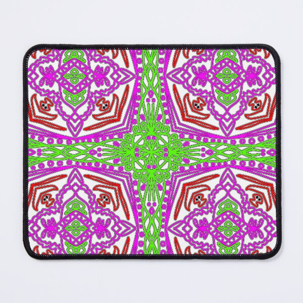 Item preview, "Ornamental Quadrant Pattern with Floral Cross and Diamond Motifs" designed and sold by nighttime1990.