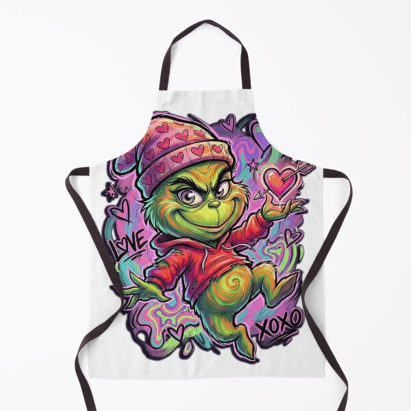Item preview, Baby Grinch Valentine Love Magic designed and sold by JaaGo PopLab.