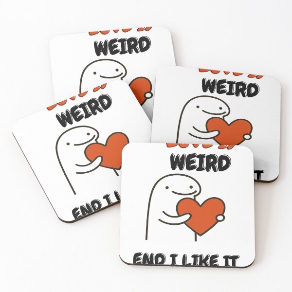 Item preview, Love is weird, and I like it. designed and sold by Nubesss.