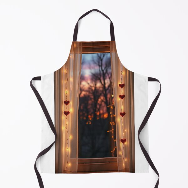 Item preview, Glowing Heart Lights Over Twilight Sunset designed and sold by Jade Ado.