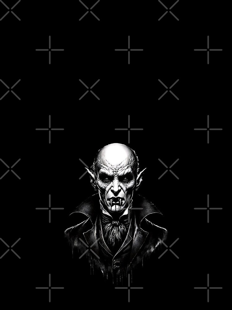 Thumbnail 4 of 4, iPhone Case, Creepy Vampire designed and sold by ReneMM.