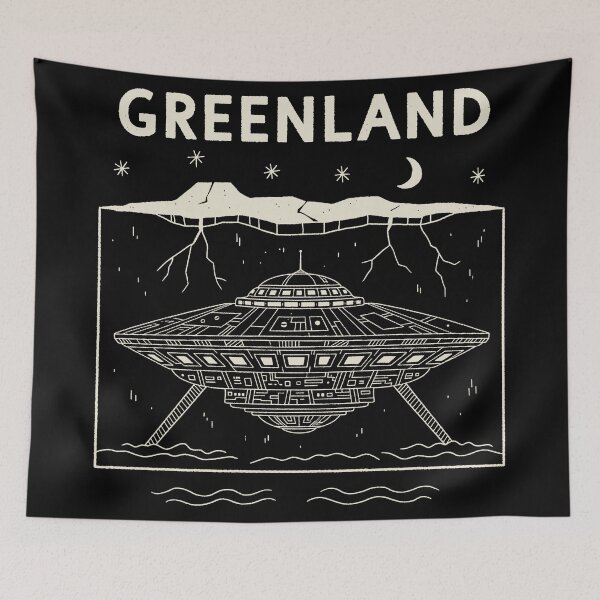 Item preview, Greenland Arctic Secret UFO Base Subterranean Discovery designed and sold by zzz888.