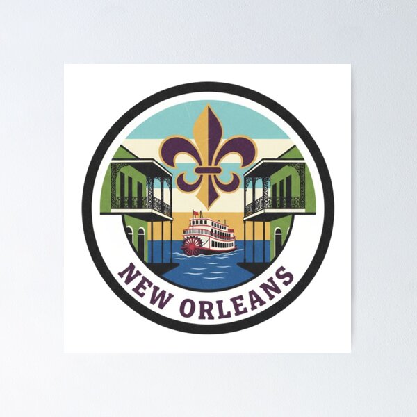 Item preview, Nueva Orleans designed and sold by JonysCreativeDesigns.