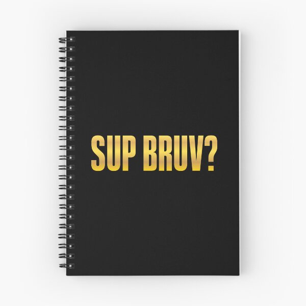 Item preview, Sup Bruv? Gold Bold designed and sold by Memes N Lore .