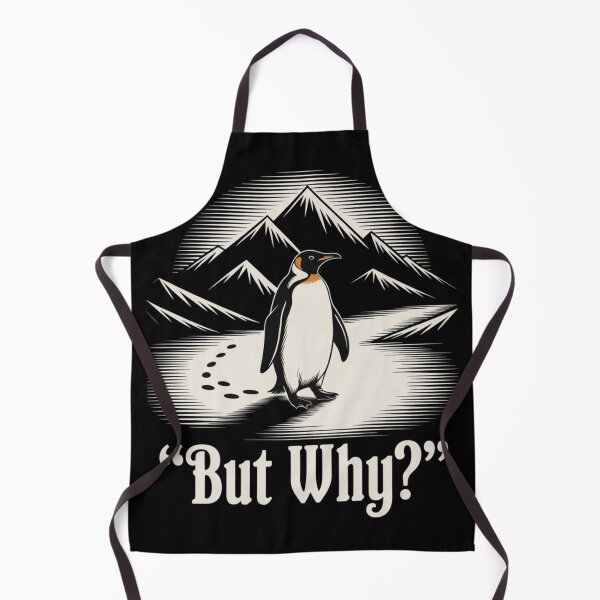 Item preview, But Why Penguin Meme designed and sold by Meryem Mamouni.
