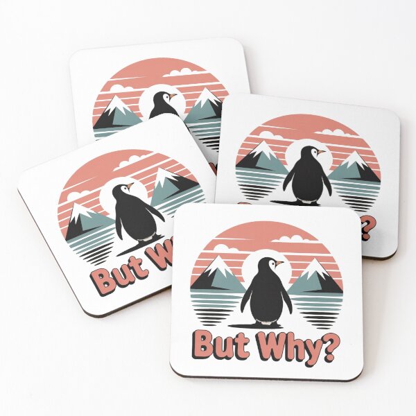 Item preview, Nihilist Penguin Retro but why designed and sold by Meryem Mamouni.