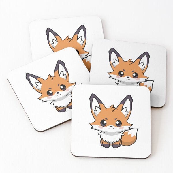 Item preview, Adorable Chibi Fox - Cute Cartoon Animal Design designed and sold by RyanBelandres.