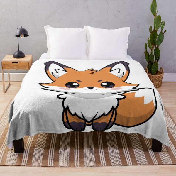Item preview, Adorable Chibi Fox - Cute Cartoon Animal Design designed and sold by RyanBelandres.