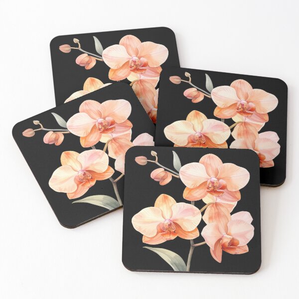 Item preview, Gentle beauty, orchid delicate peach color designed and sold by LiskoDesign.