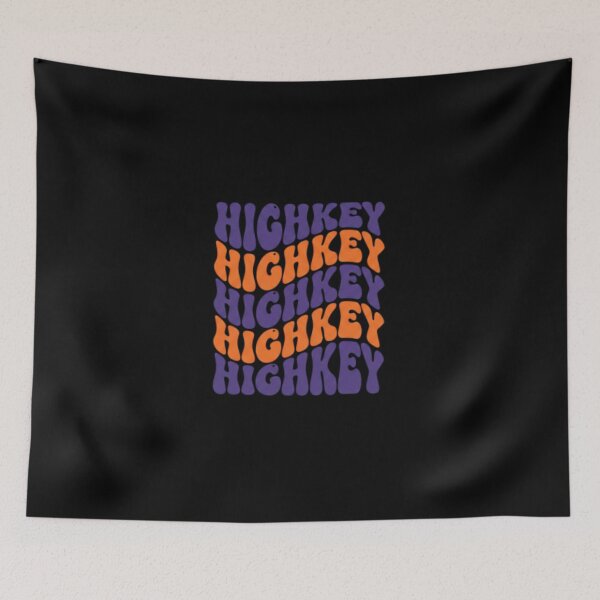 Item preview, HIGHKEY Retro Repeating Text designed and sold by TinyJoy Studio.