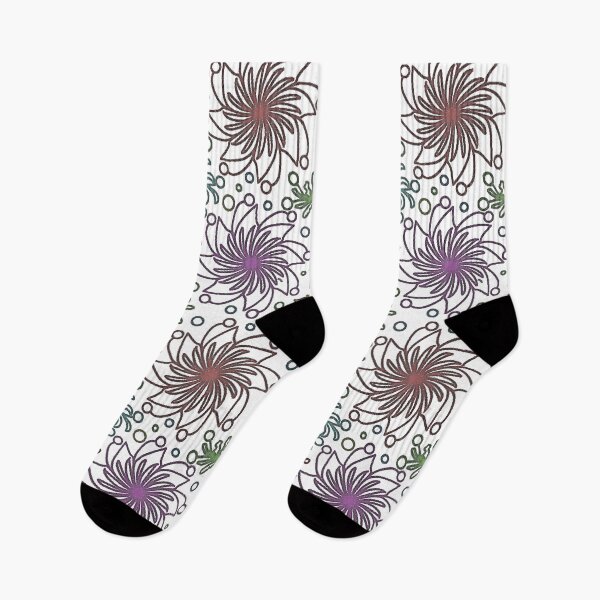 Item preview, "Kaleidoscopic Floral Swirl Pattern with Gradient Petals" designed and sold by nighttime1990.