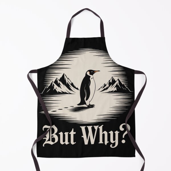 Item preview, But Why Penguin Meme,Vintage Nihilist Penguin designed and sold by Meryem Mamouni.