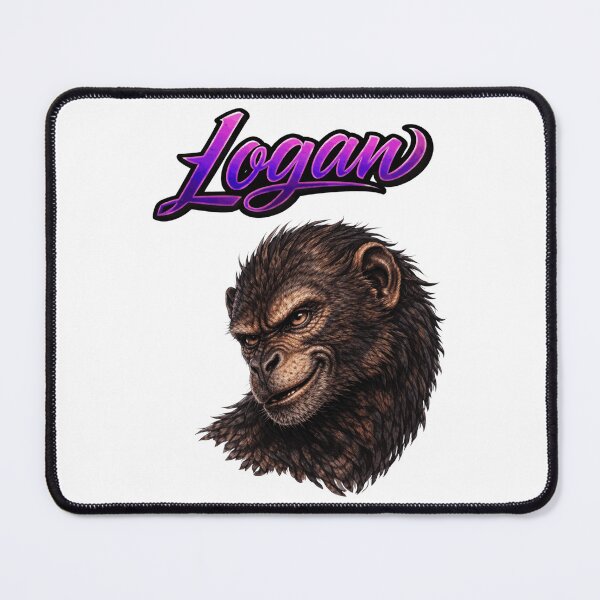 Item preview, Logan Monkey Zodiac — Intelligence and Strategy of the Chinese Monkey designed and sold by AlexLineArt.