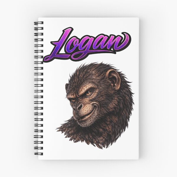 Item preview, Logan Monkey Zodiac — Intelligence and Strategy of the Chinese Monkey designed and sold by AlexLineArt.