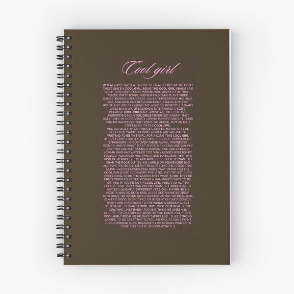 Item preview, gone girl cool girl monologue designed and sold by mirabenya.