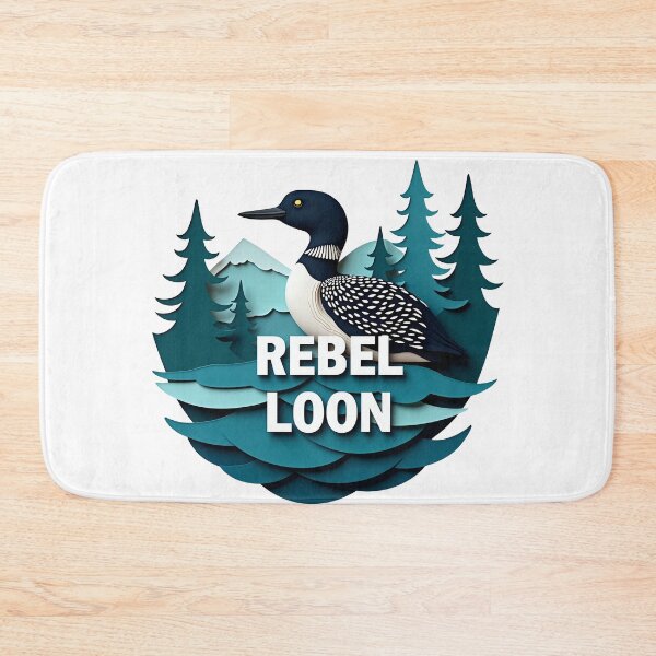 Item preview, Paper Rebel Loon - 3D Layered Paper Cutout Minnesota designed and sold by The Grumpy Pet Club.