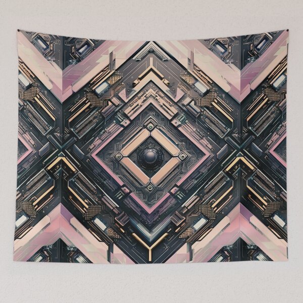 Item preview, Tech Bloom: Cybernetic Gem Circuitry designed and sold by mxztar.