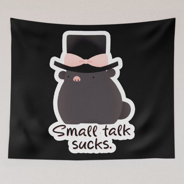 Item preview, Beau Chattersworth - Small talk sucks. designed and sold by Newdlebobs.