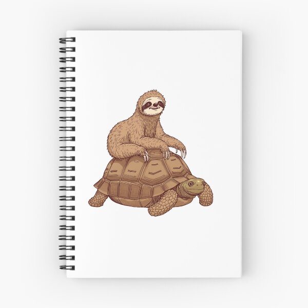 Item preview, Funny Sloth Riding Turtle designed and sold by SOUFIANE1991.