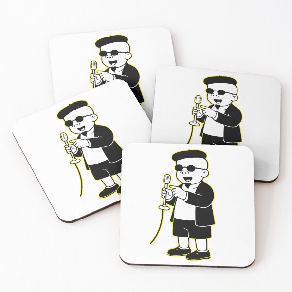 Item preview, Sluggo the Poet – Beatnik Microphone Moment Cartoon Art designed and sold by Analog Aura .