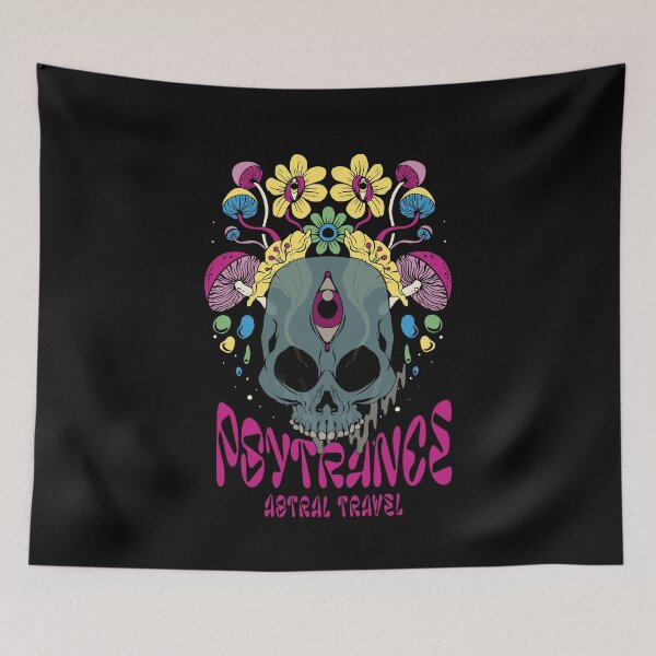 Item preview, Psy Trance Astral Travel designed and sold by Ecmoprints.