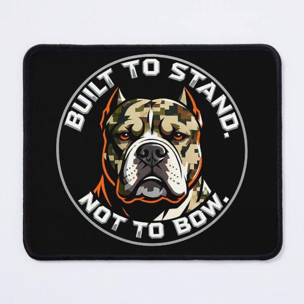 Item preview, Built to Stand – Street Art Bulldog Emblem designed and sold by PLUSHIWORLDtm.