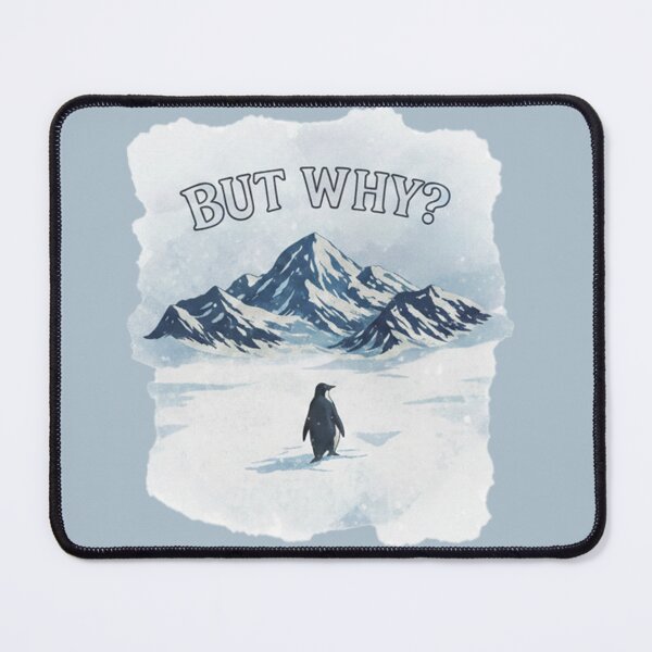 Item preview, Funny nihilist penguin But why  designed and sold by badrobcheb1.