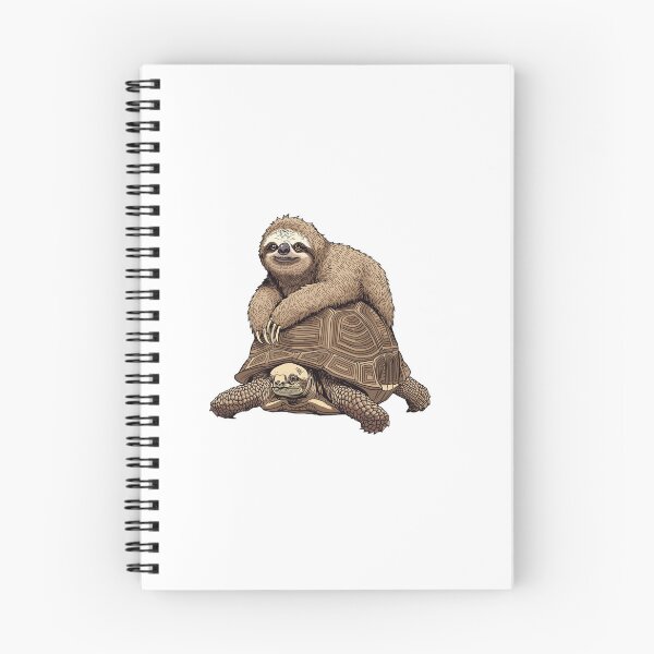 Item preview, Funny Sloth Riding Turtle designed and sold by SOUFIANE1991.