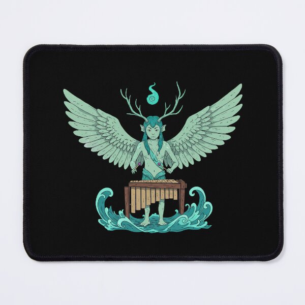 Item preview, Mythical Water Spirit Playing Xylophone designed and sold by TeeARTHY.