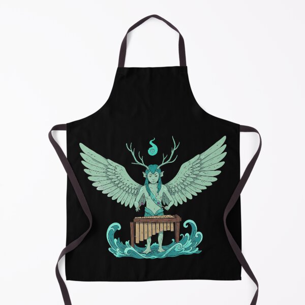 Item preview, Mythical Water Spirit Playing Xylophone designed and sold by TeeARTHY.
