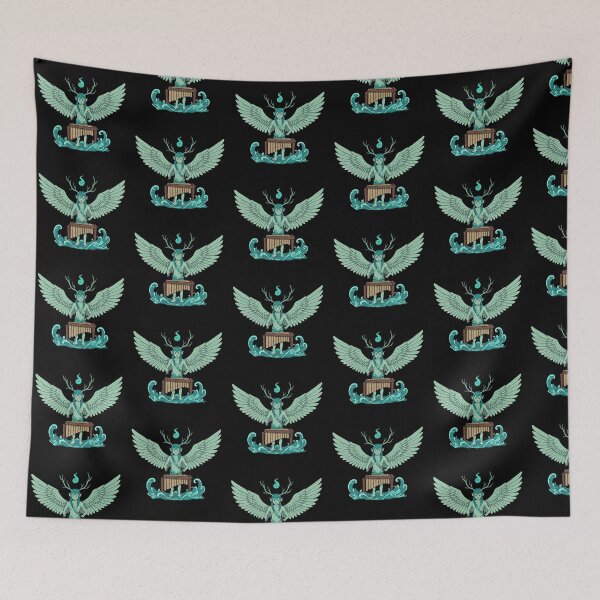 Item preview, Mythical Water Spirit Playing Xylophone  designed and sold by TeeARTHY.
