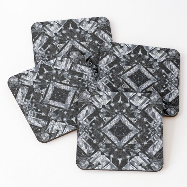 Item preview, Fractured Hexagonal: Crystal Shardscape designed and sold by mxztar.