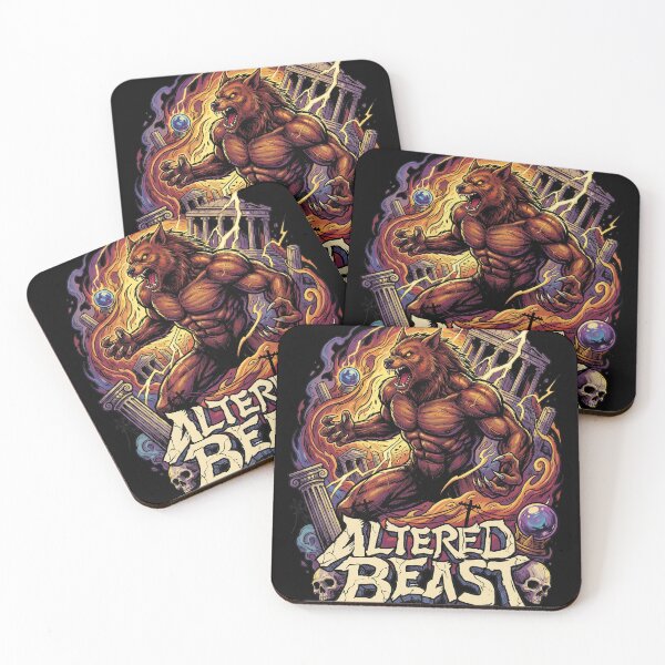 Item preview, Sega Altered Beast T-Shirt | Rise From Grave Werewolf Dragon Tiger Bear Golden Form designed and sold by Senpaiwaves.