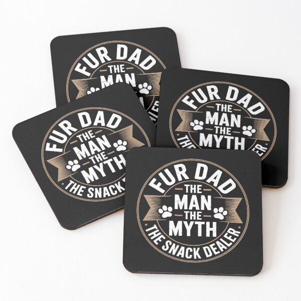 Item preview, v_Fur Dad The Man The Myth The Snack Dealer designed and sold by MarryIsMonth.