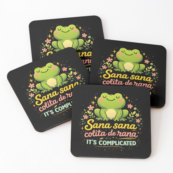 Item preview, Sana Sana Colita De Rana – It’s Complicated Funny Bilingual Quote designed and sold by MK-Charlie.