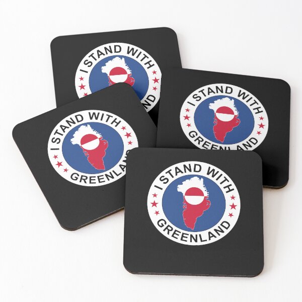 Item preview, I Stand With Greenland Support Greenland designed and sold by skulltshirt.