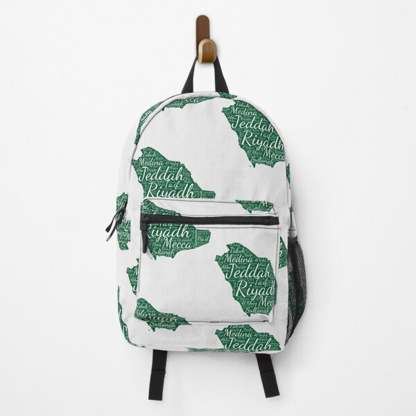 Item preview, Saudi Arabia City Map Word Art - Modern Green & White Design designed and sold by mashmosh.