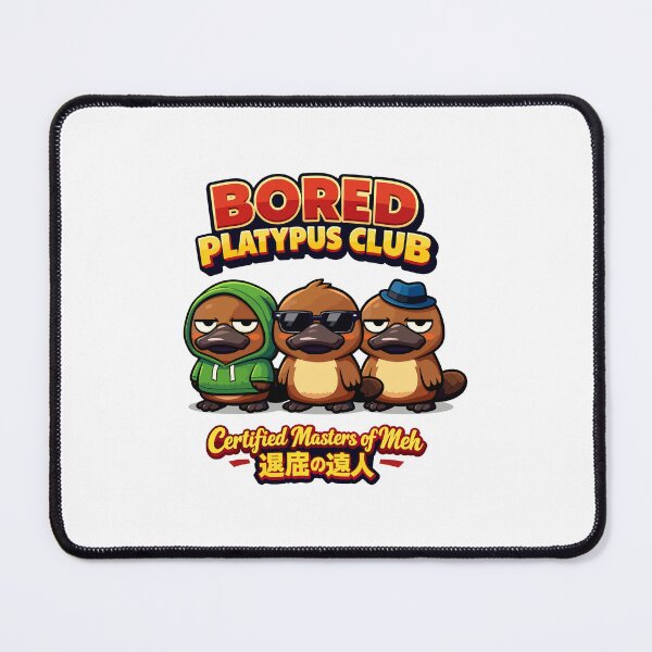 Item preview, Bored Platypus Club Certified Masters of Meh designed and sold by WildlifeInc.